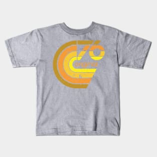 "76 original" earthtone design Kids T-Shirt